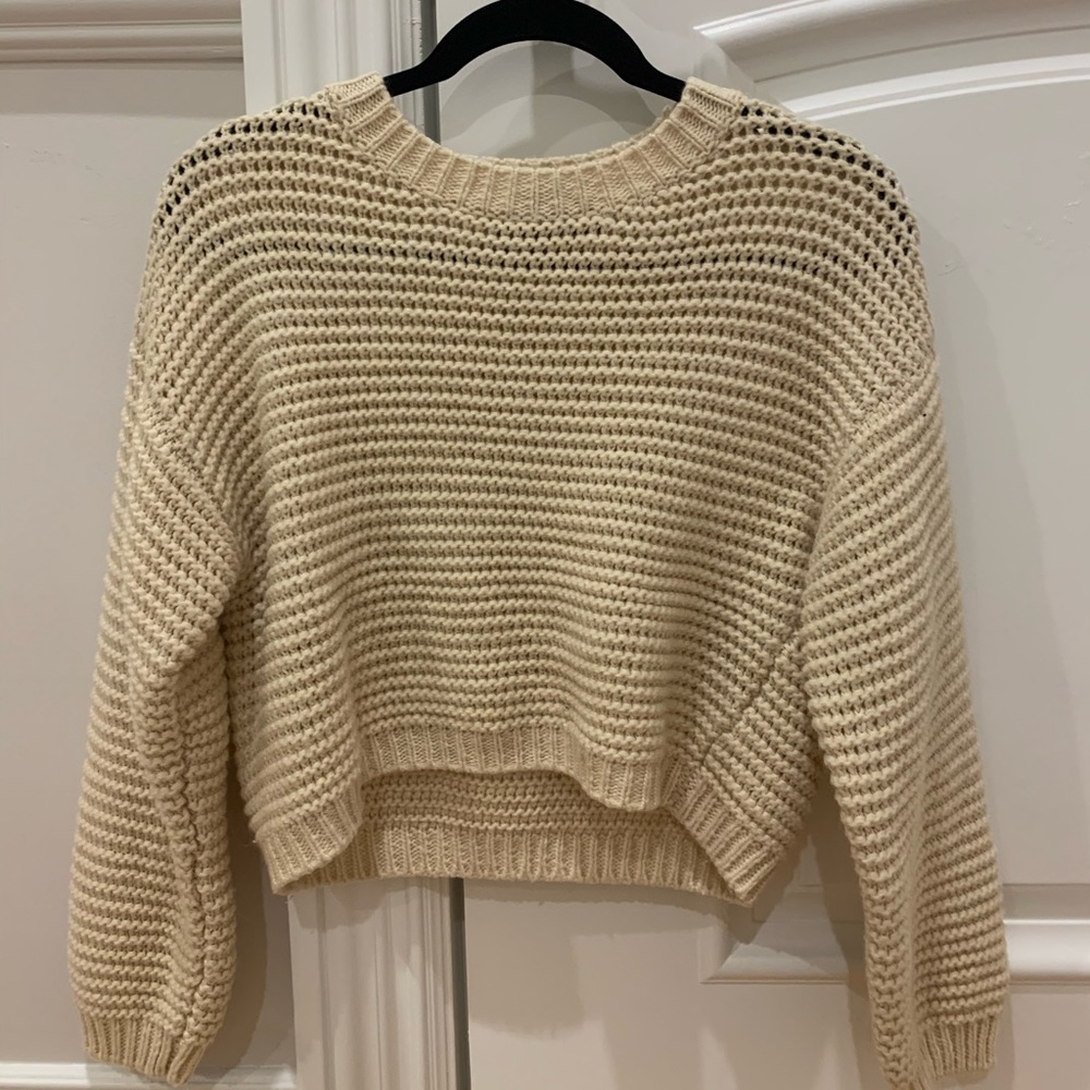 Knit sweater
